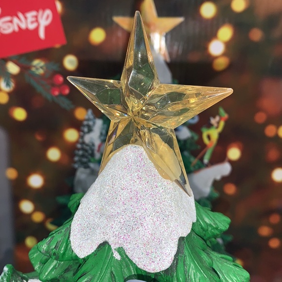 Disney Animated Christmas Tree w/ Music & Rotating Trays Hand Crafted & Painted - Picture 15 of 17